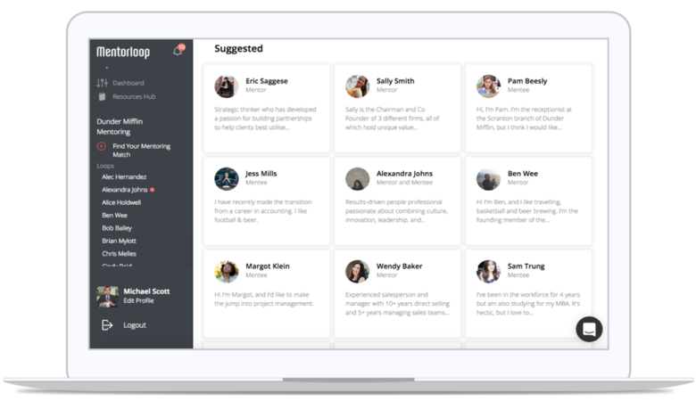 mockup---website-1 Mentoring program matching software