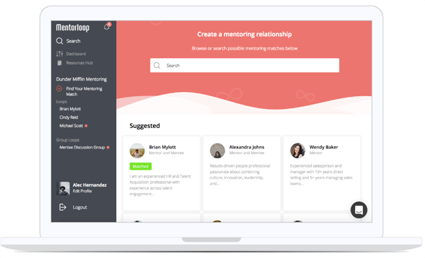 Mentoring self match