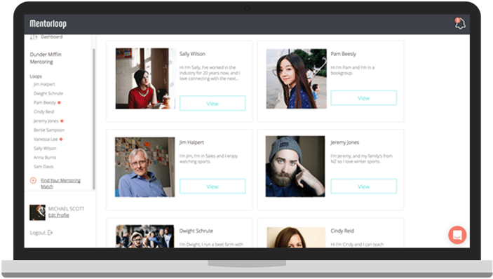 self matching mentoring