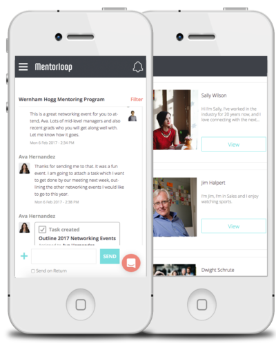 2-phones22 cloud-based mentoring software