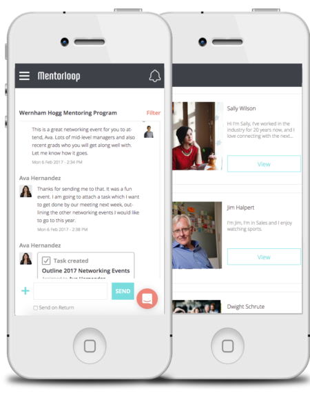 2-phones22 cloud-based mentoring software