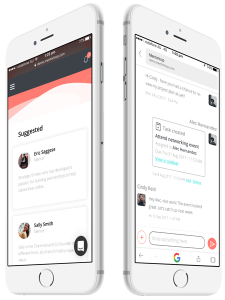 mentoring software mobile mentoring program software