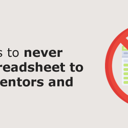Never use a spreadsheet to match mentors and mentees