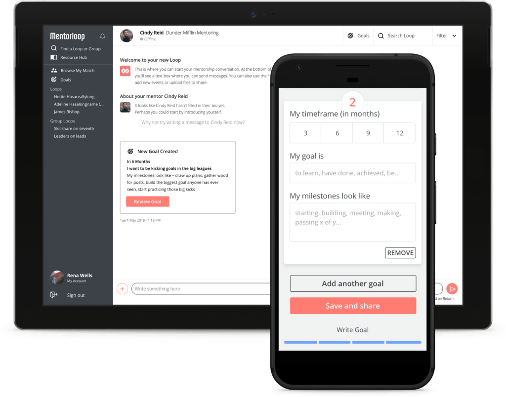 Mentorloop - Mentoring Software To Easily Match Your People