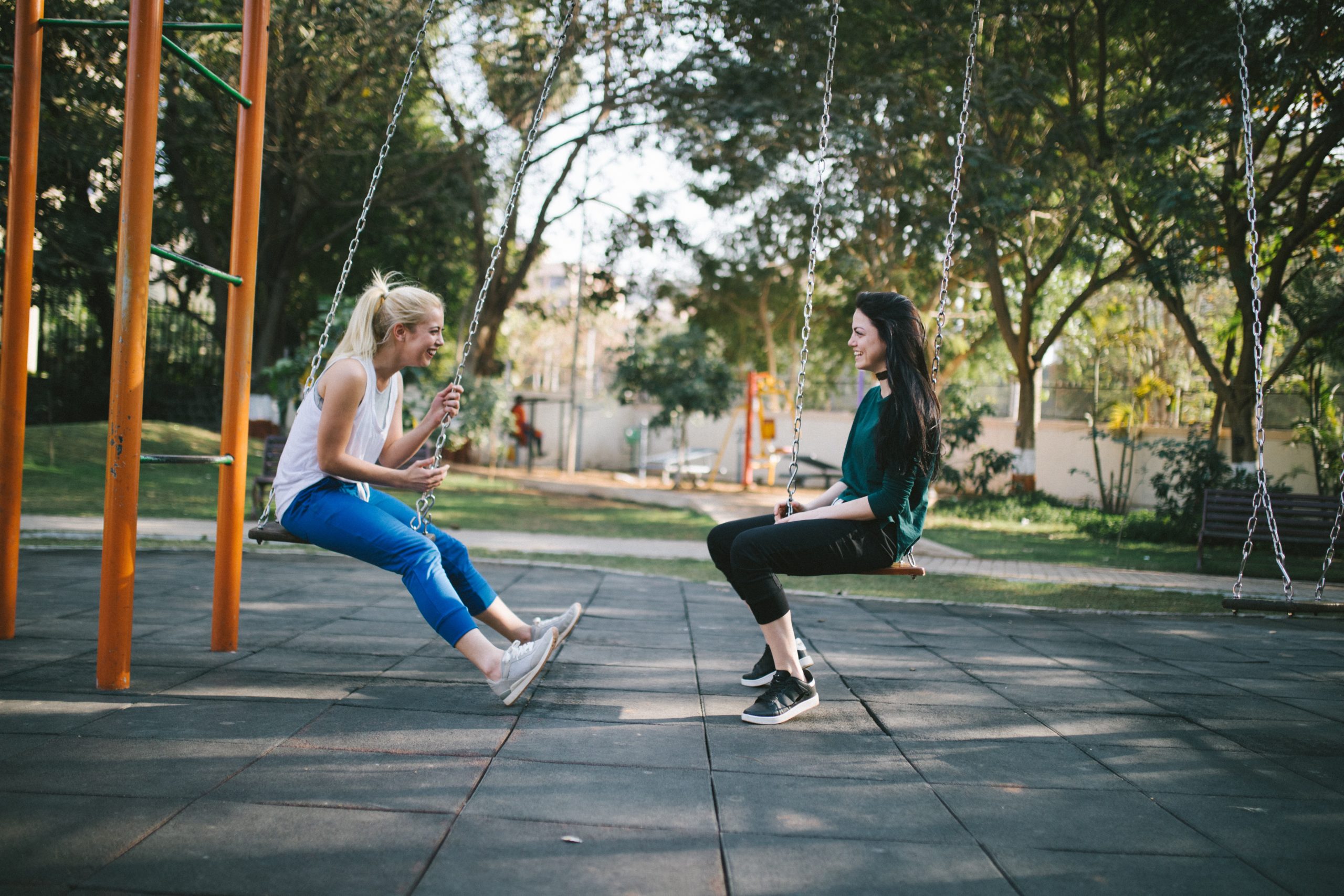 women in conversation
