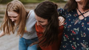 people first workplace women laughing