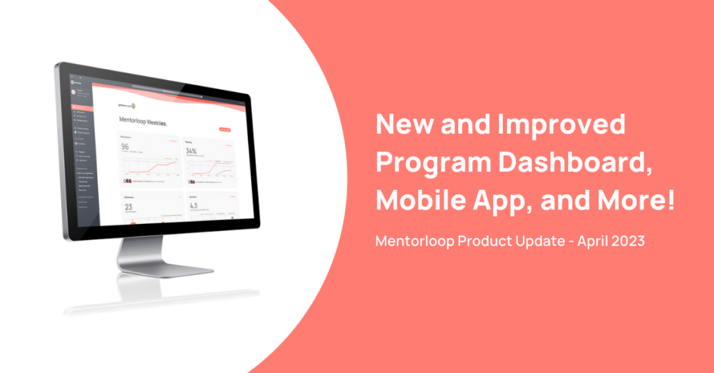 Mentorloop Product Update (April 2023)