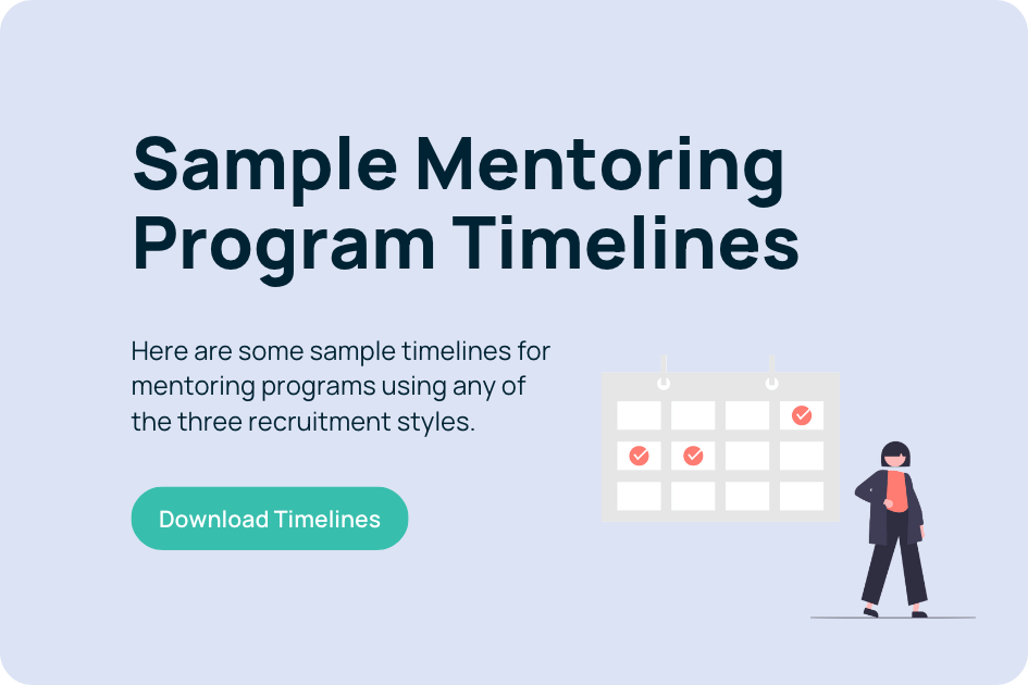Sample Mentoring Program Timelines